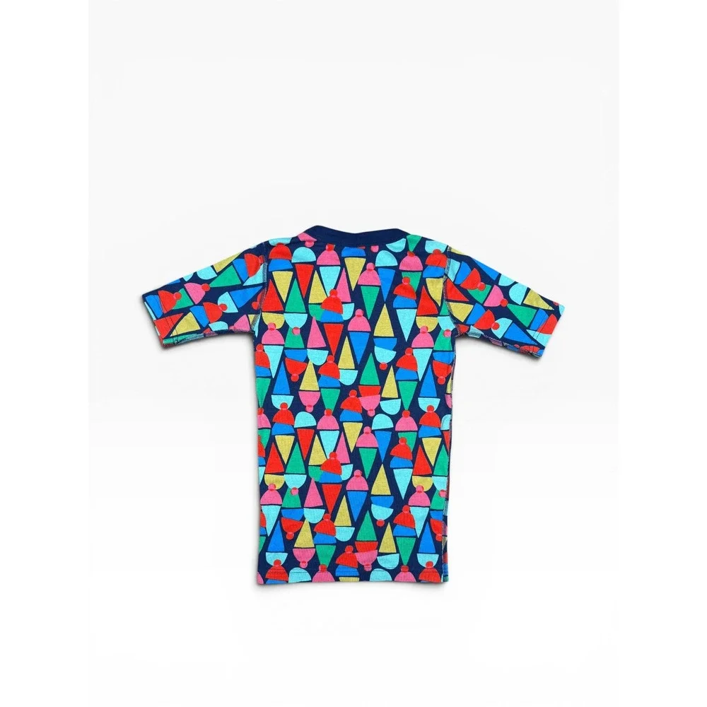Hanna Andersson‎ Organic Cotton Pajama Top Ice Cream Cone Print